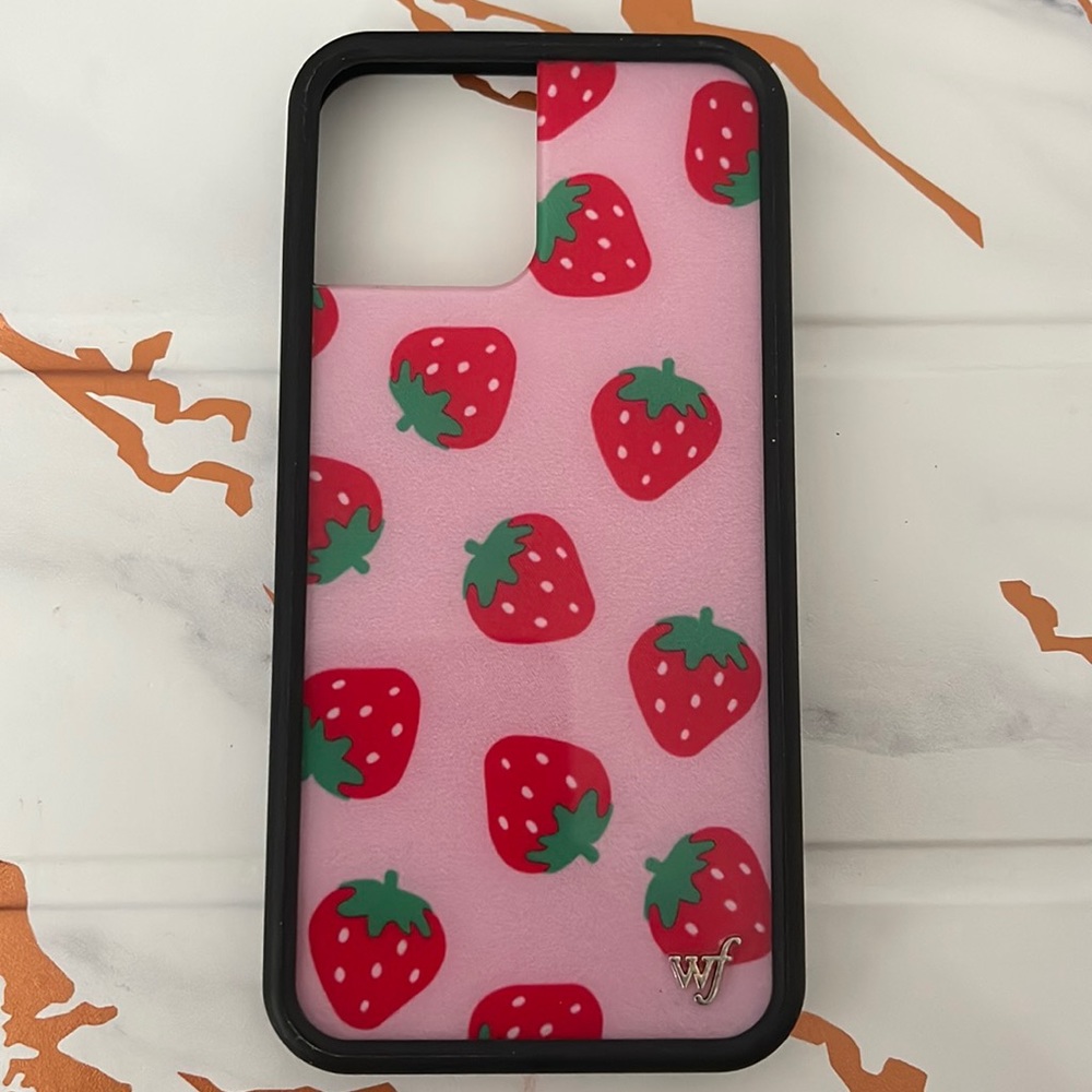 Wildflower strawberries iPhone 12 Pro Max